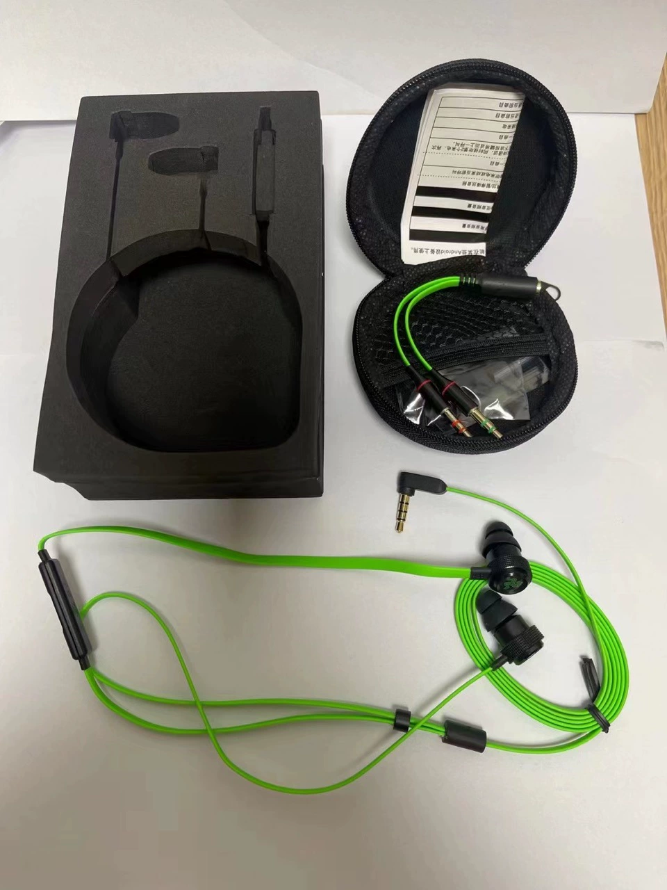 Подходит для Razer Hammerhead Pro Warhammer Special Edition V2 Внутри-ухо наушники zh Ray Snake