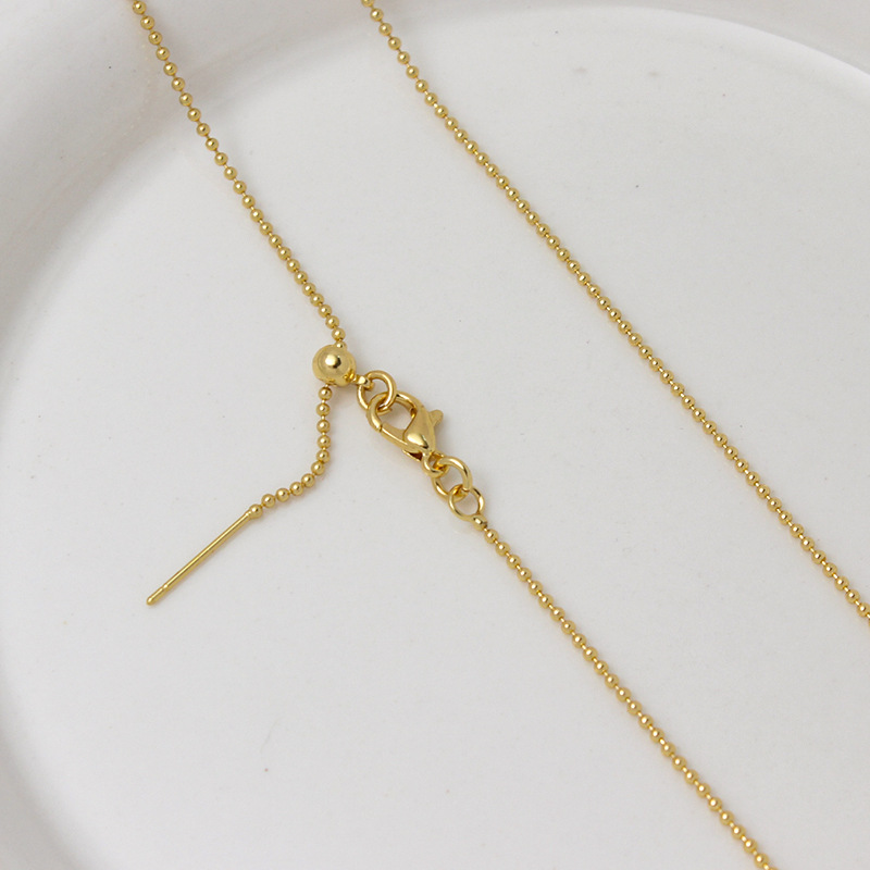 4g Weight Chain Jewelry Making Type 45-50cm Jewelry Making Size Lobster Trigger Clasp Closure Clasp Closure Type Jewelry Accessories Classification 1 Piece Quantity Copper Material Geometric Pattern All Seasons Season Plating Design Simple Style Style 1 Piece Copper 45-50cm Jewelry Accessories Chain Simple Style Geometric 15