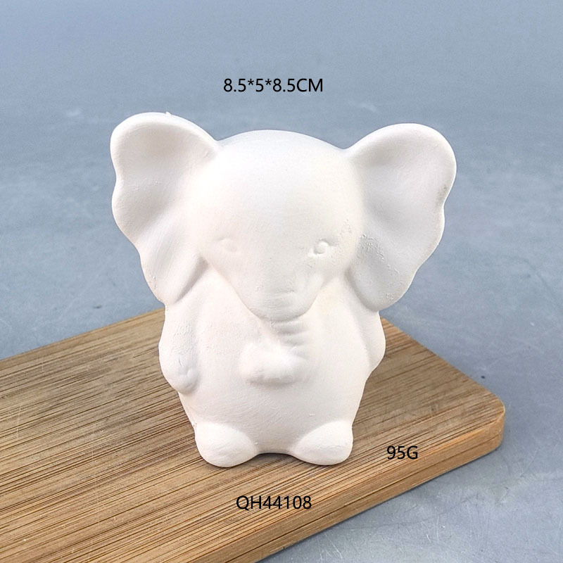 Hand-Painted Flower Pots, Unglazed DIY Pots, Succulent Plants, Children's Educational Graffiti Ceramic Painting Thumb Pots, European and American Style Painted Pottery