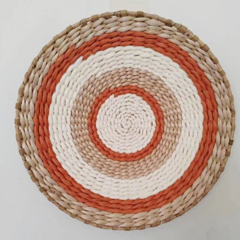 Diámetro 30 Círculo Blanco lechoso naranja