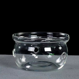 Heating Glass Teapot with Candles Base Restaurant Tea Brew Tea Insulation Ceramic Warm Tea Stove Household