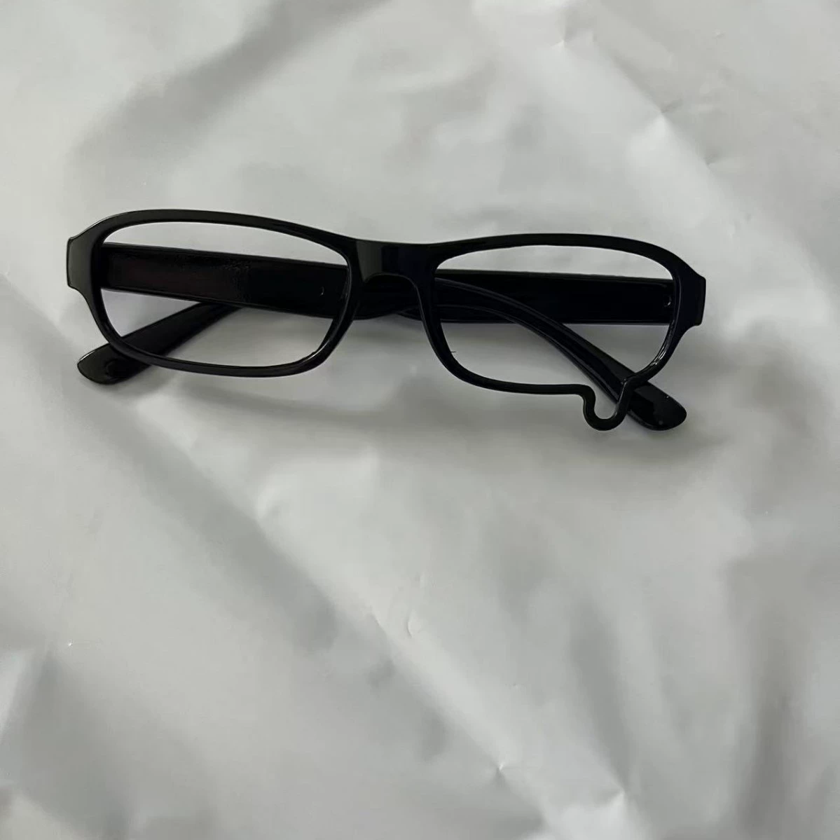 Tear glasses, teardrop frames, two-dimensional concave shape decorative y2 frames, cos animation photo glasses frames