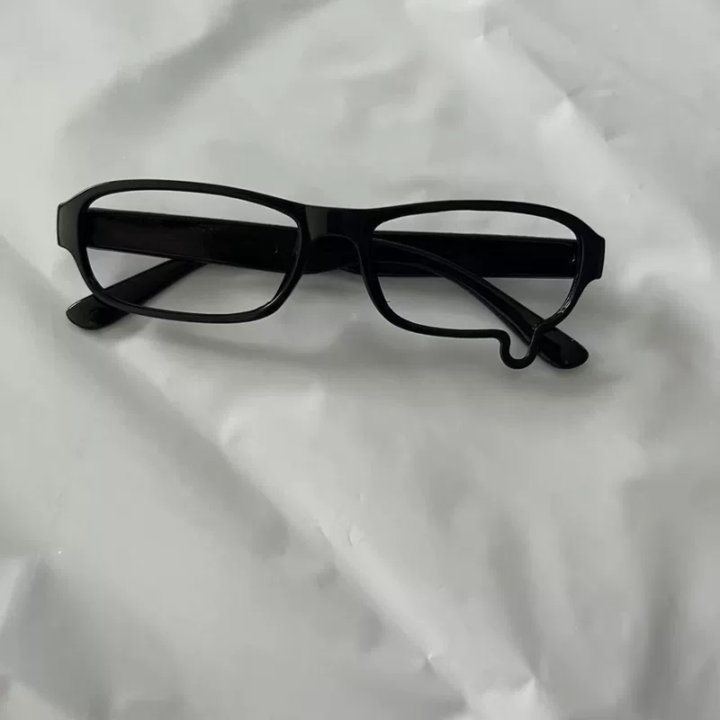 Tear glasses, teardrop frames, two-dimensional concave shape decorative y2 frames, cos animation photo glasses frames