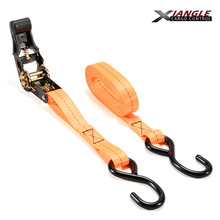 汽车摩托车双S钩黑电泳棘轮拉紧器物流托盘货运行李固定捆绑带