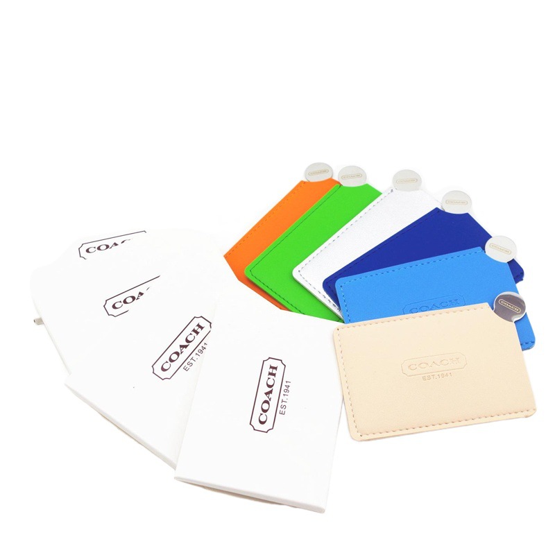 Mini espejo cosmético de acero inoxidable espejo resistente a la caída espejo portátil de dibujos animados de mano pequeño espejo logotipo imprimible