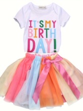 K 41581 Rainbow Tulle Dress Set �ʺ���ɴȹ ����ѷ�羳ŷ����