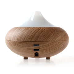 Wholesale Onion Wood Grain Household Aromatherapy Machine Ultrasonic Aromatherapy Machine 130ML Humidifier Water Drop Humidifier