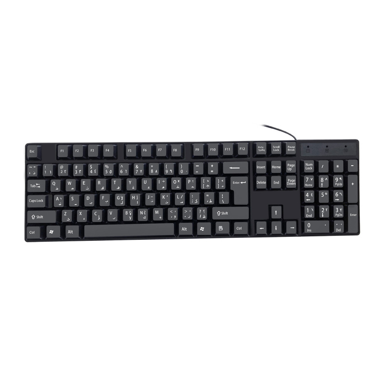 Cross-Border Neutral English Packaging Arabic Russian French Spanish Keyboard Computer USB Keyboard and Mouse Cross-Border Neutral English Packaging Arabic Russian French Spanish Keyboard Computer USB Keyboard and Mouse
