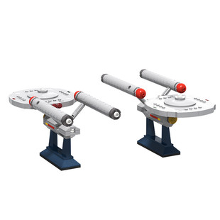 Moc-6021 Spaceship Fighter with Display Stand Children's Gift 200 Particle Number