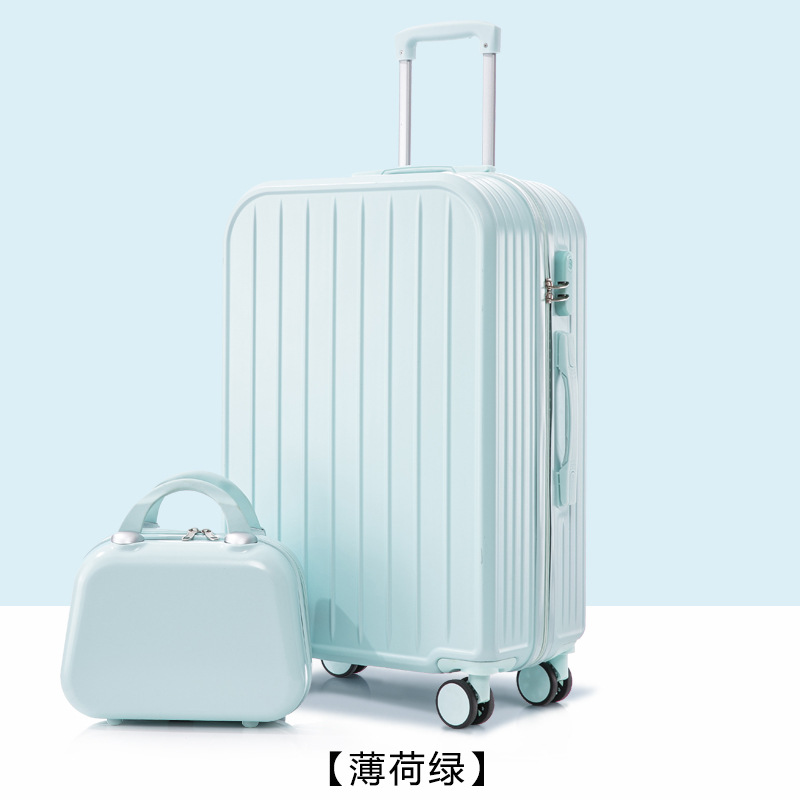[Fábrica de selección estricta] maleta de 20 pulgadas de gran capacidad para hombres y mujeres nuevas maletas de tracción estudiantes silenciosos y duraderos
