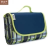 Blue and green lattice (Oxford cloth)