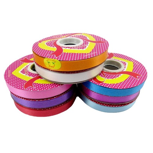 Manufacturer wholesale 30 yards wedding room birthday decoration ribbon balloon cake box wedding candy box tie tie