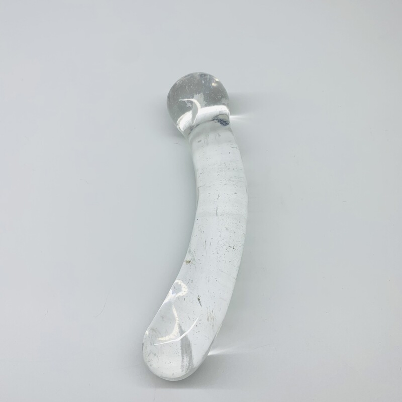 天然水晶多种材质原石雕刻打磨水晶按摩棒 图 11