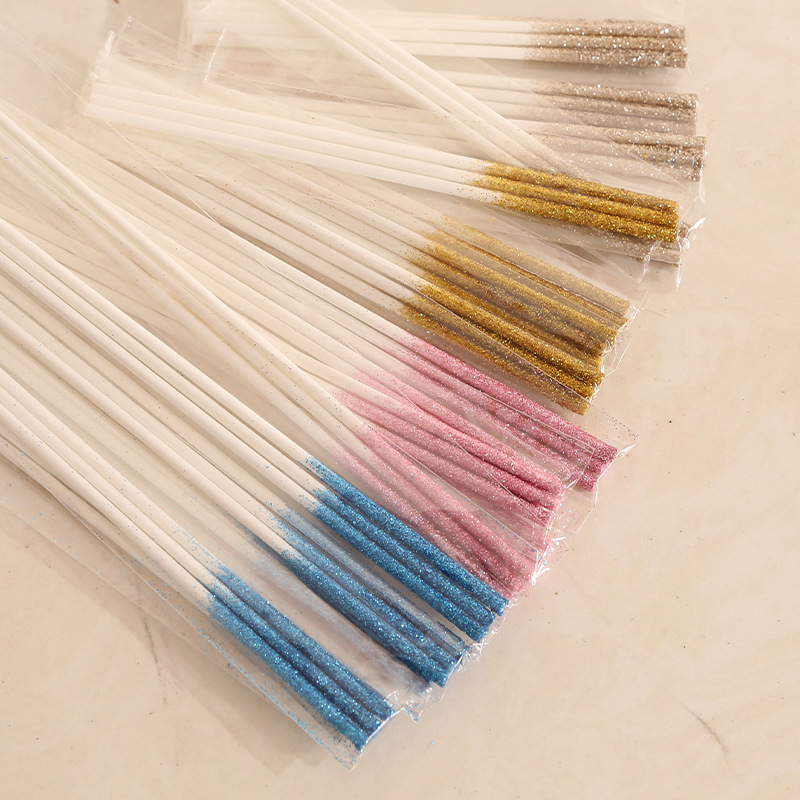 香薰纤维棒无火香薰精油挥发藤条配件无胶结性彩色香薰扩香棒装饰