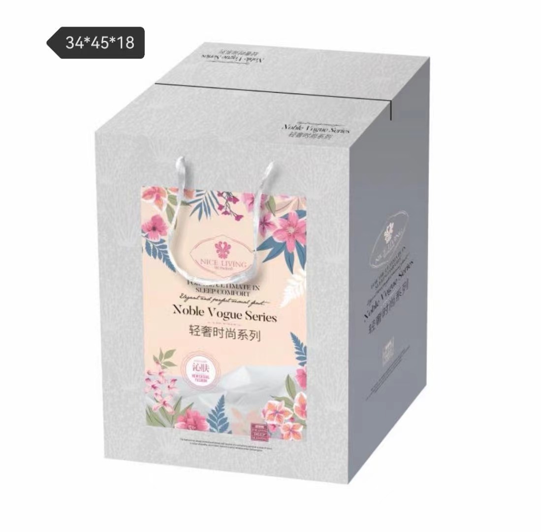 Hecha a medida verano fresco está acondicionado por la actividad abierta caja de regalo de seda verano embalaje caja de cartón en stock puede agregar logotipo