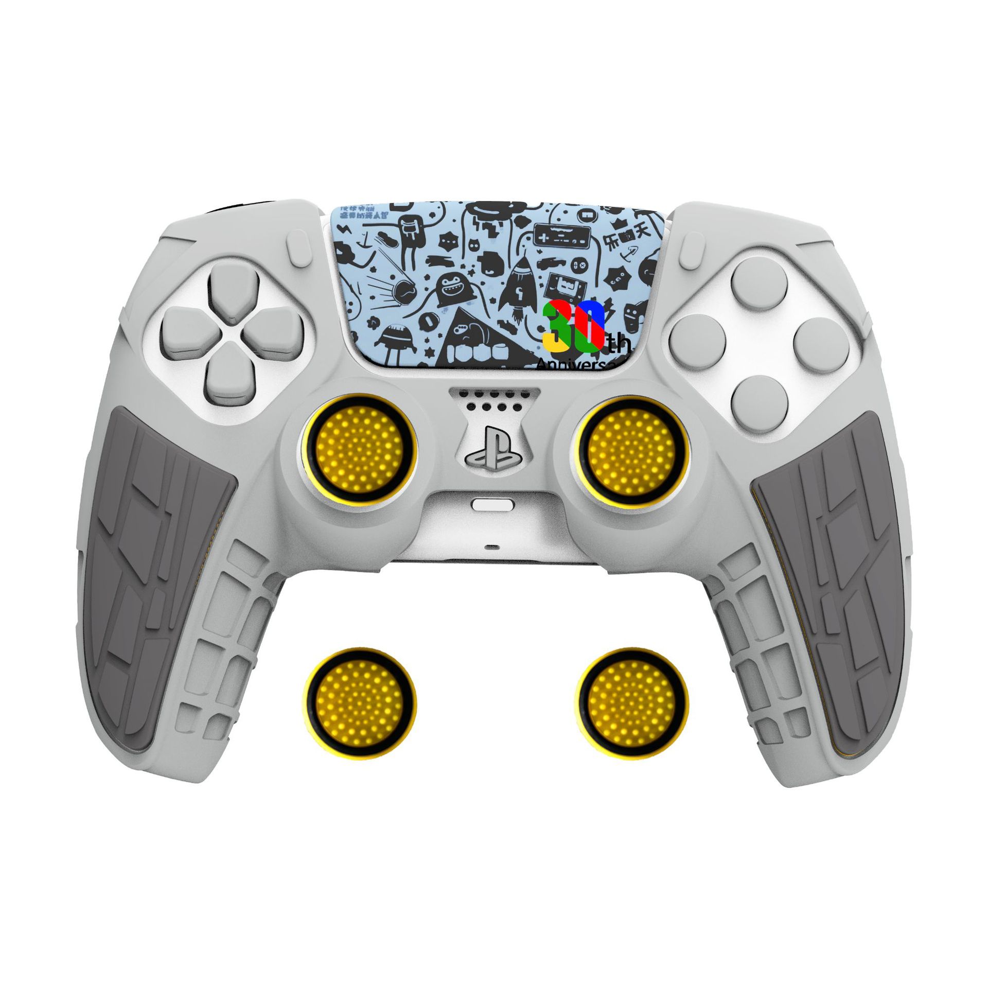 PS5 Game Handle Silicone Case Game Theme Design Handle Silicone Protective Case PS5 Game Accessories Handle