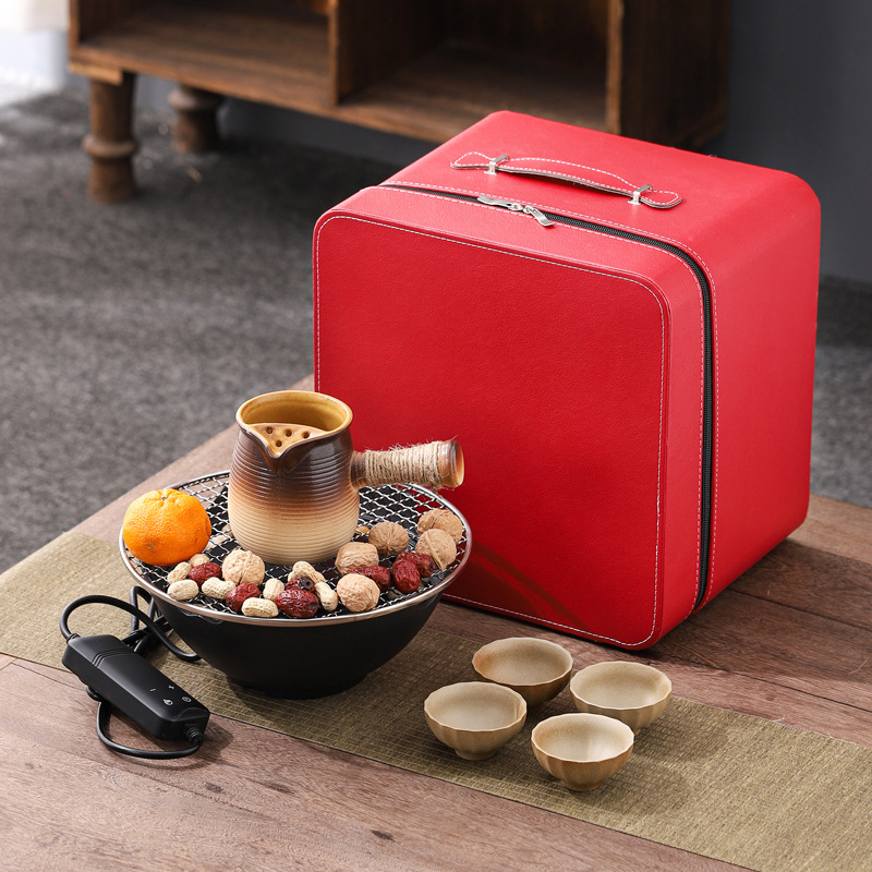 圍爐煮茶便攜式套裝家用送人伴手禮商務公司銀行企業福利高檔禮品
