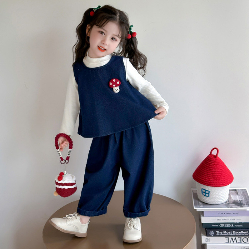 女童初秋套装2025新款时髦洋气秋款穿搭女宝宝春秋季衣服儿童秋装|undefined