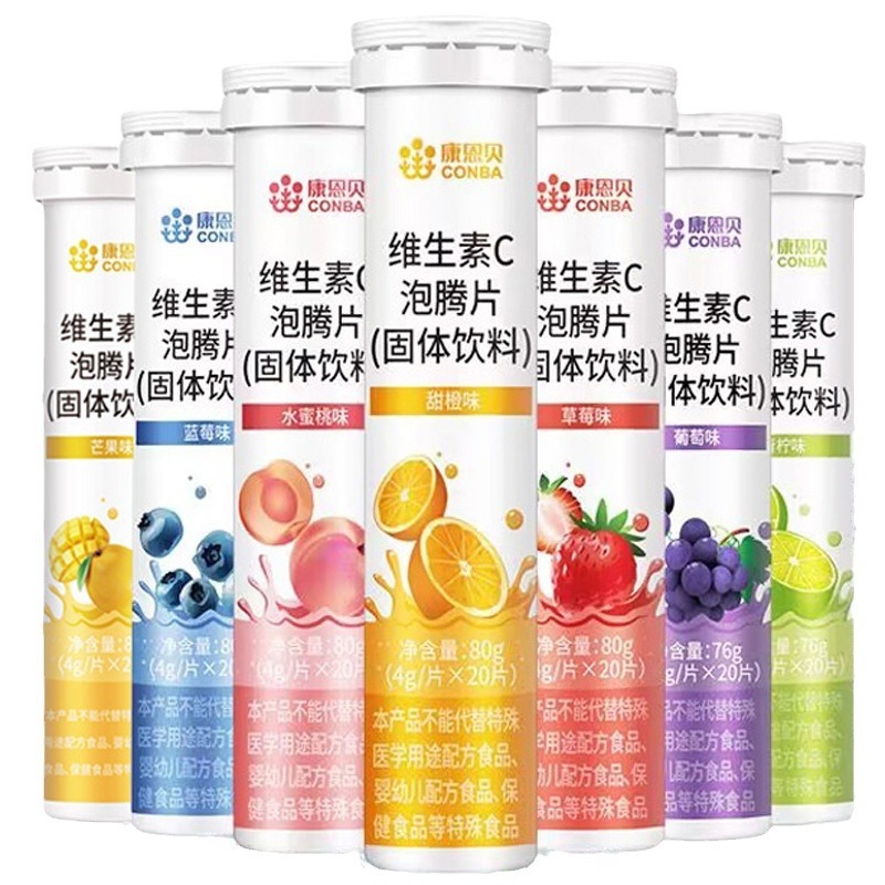 コンバ ビタミンC発泡錠 ビタミンVC フルーツ風味ジュース|undefined