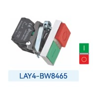 LAY4 series XB4 double button with light button switch 22mm red and green waterproof double button start and stop button