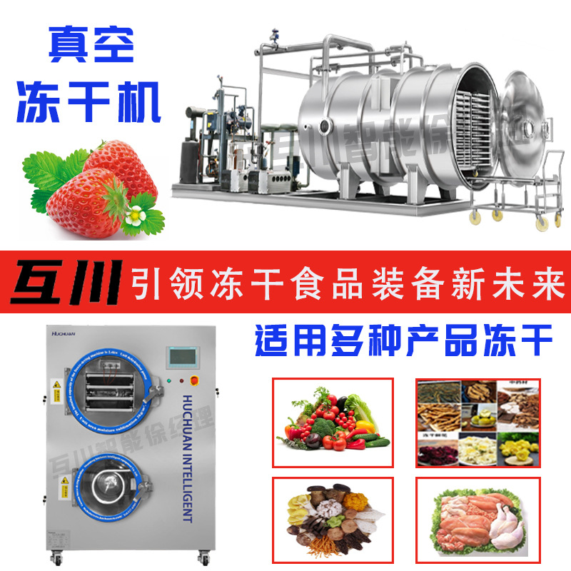 青豌豆玉米蚕豆冻干机 秋葵脆胡萝卜粒真空冷冻干燥机 农产品冻干