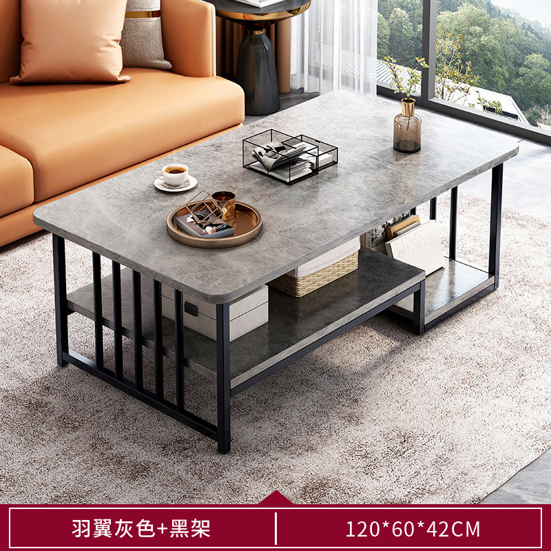 Mesa de té pequeña sala de estar doméstica 2025 nueva mesa cuadrada simple moderna para alquiler de mesa de té simple