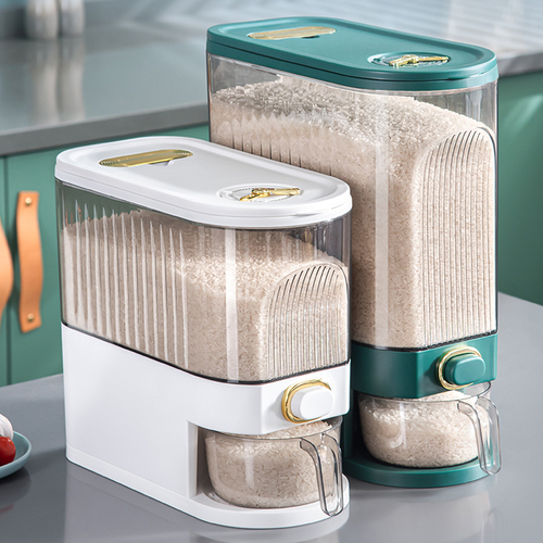 Rice bucket household insect-proof and moisture-proof sealed rice tank rice box food-grade rice storage box flour miscellaneous grain storage tank