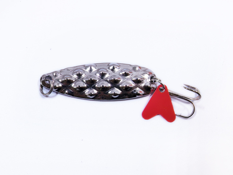 Pineapple sequin silver 8.5g/5.2cm