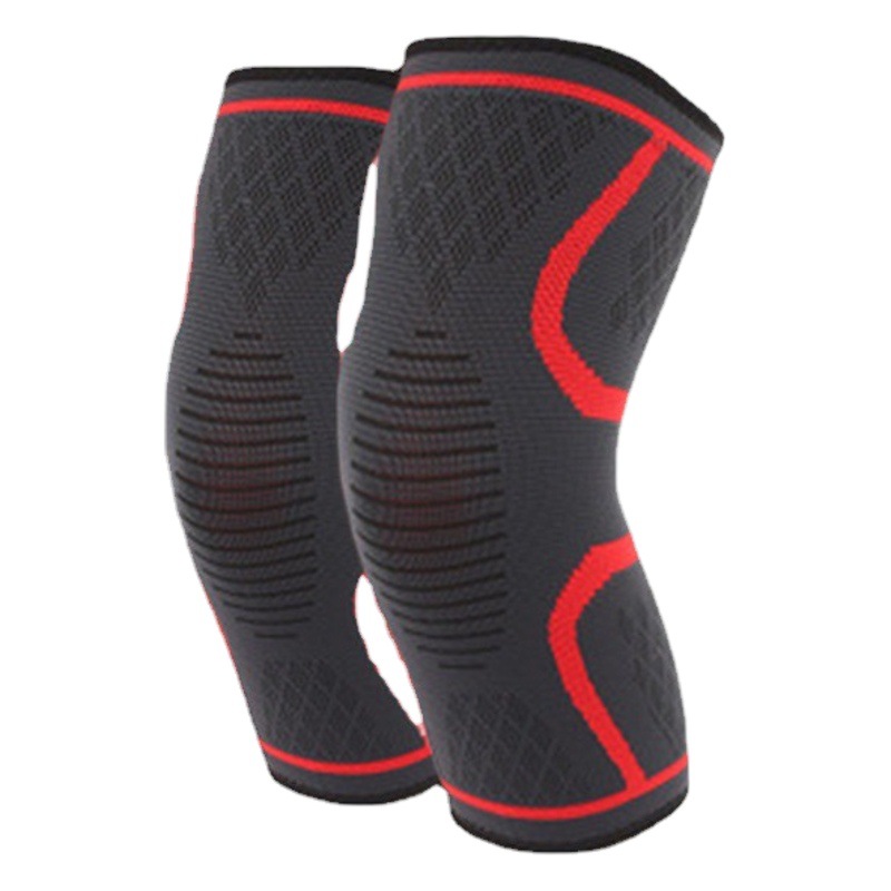 Motorcycle Knee Pads, Sports and Fitness Products, Cross-Border Knitted Nylon Knee Pads for Running and Mountaineering, Warm Nylon Knee Pads Wholesale