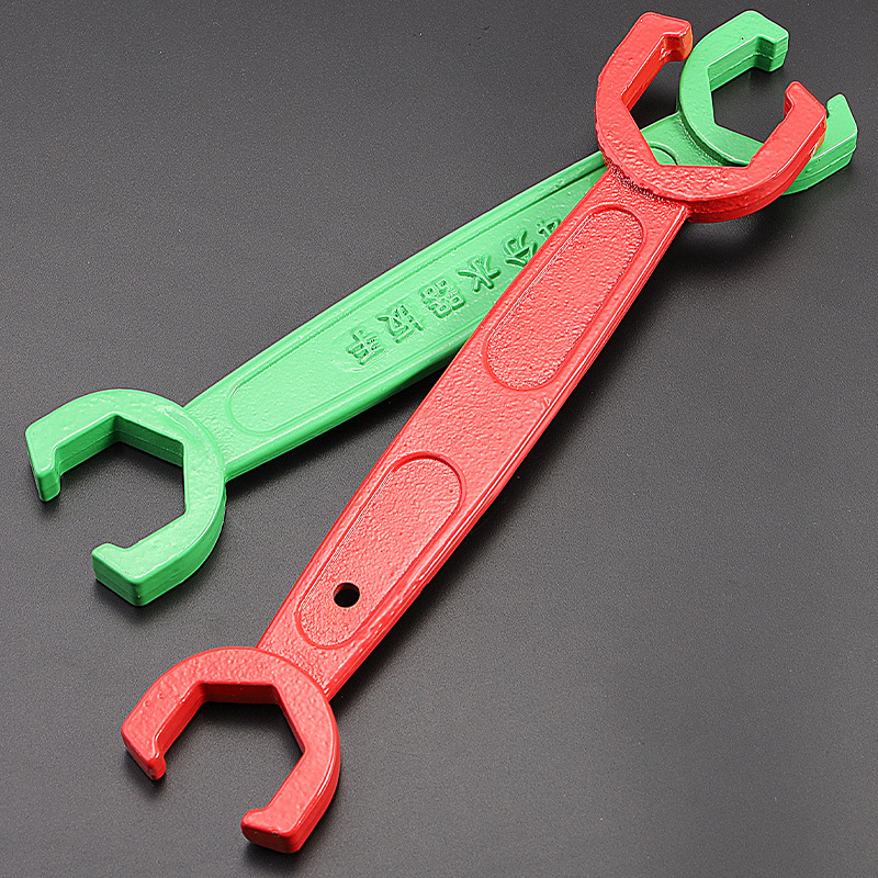 地暖分水器扳手 4分6分地热拆卸工具2829开口双单头呆扳手管