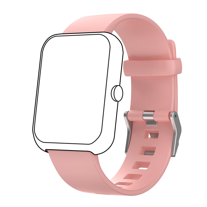 S20表带手环手表防水耐磨耐脏柔软莫兰迪时尚硅胶表带