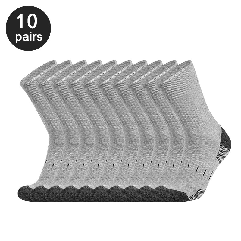 New fashion hot cross-border hot men's high crew work socks moisture wicking sports socks anti-odor anti-slip New fashion hot cross-border hot men's high crew work socks moisture wicking sports socks anti-odor anti-slip