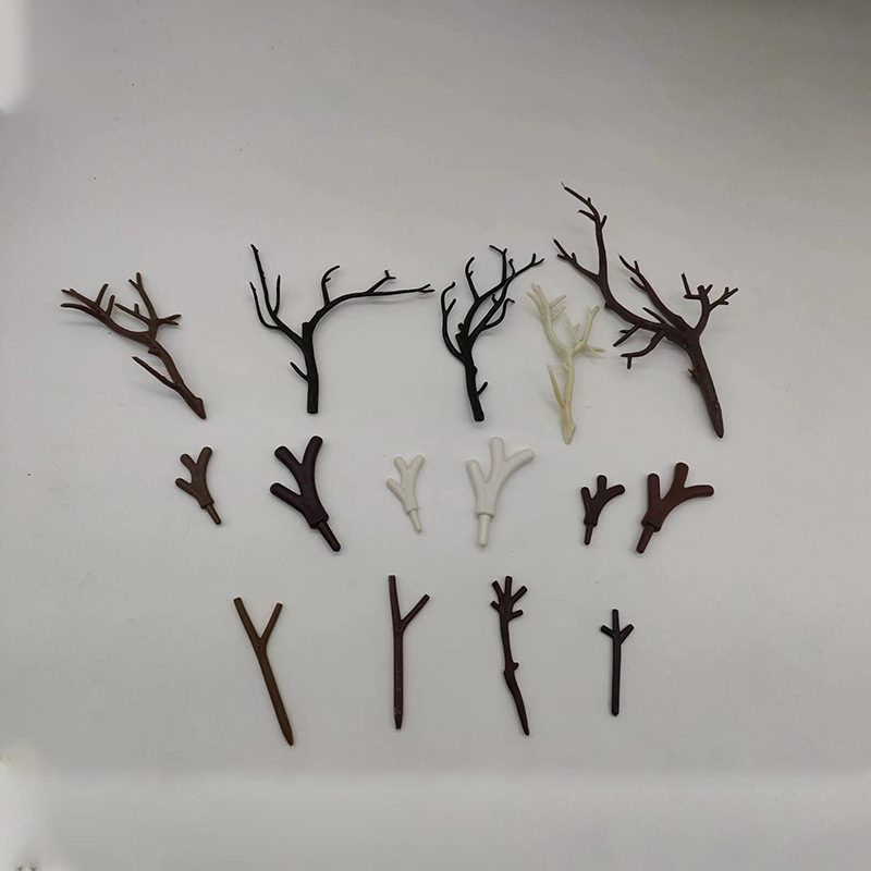 Christmas decoration simulation plastic antlers branches snowman hand DIY Christmas decoration accessories antlers 4.5-20CM Christmas decoration simulation plastic antlers branches snowman hand DIY Christmas decoration accessories antlers 4.5-20CM