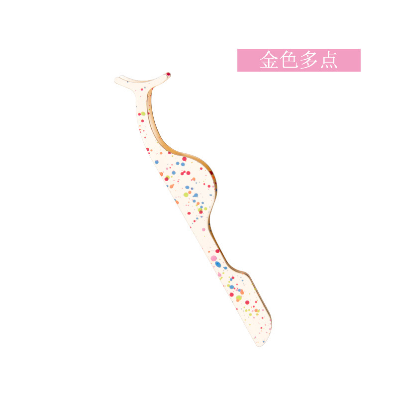 Suministro directo de fábrica rizador de pestañas ayuda de pestañas falsas pinzas de pestañas anti-sacudida de mano arco clip cosmético