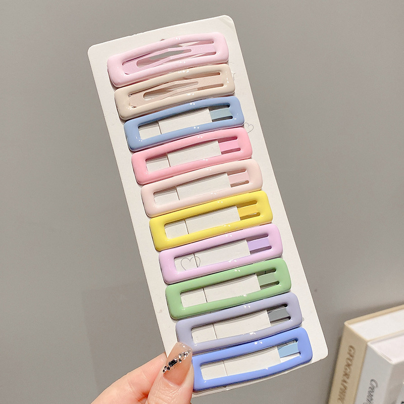 Dopamina de color estrellas amor clip de cabello de la niñez clip de fránta clip de cabello BB clip de cabello adorable joyas de cabello