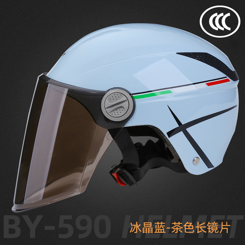 [Personalizado] Casco de motocicleta certificado 3C para vehículos eléctricos, casco transpirable unisex para adultos de verano.