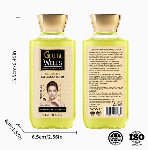 Set de Cuidado de la Piel con Glutatión Hidratante e Iluminador para Cuidado Facial