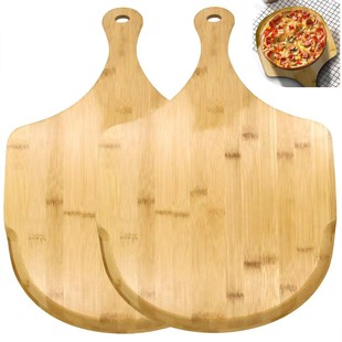 Manufacturer Wholesale Bamboo Pizza Tray Household Bamboo Sushi Snack Tray Solid Wood with Handle Noodle Tray Fruit Tray