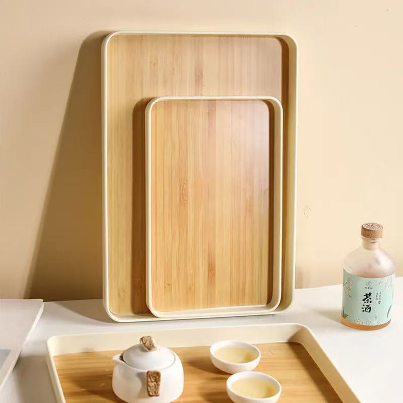 Bandeja de taza de agua para el hogar, taza de té, plato de té, plato de frutas, taza de té, juego de té, plato de almacenamiento