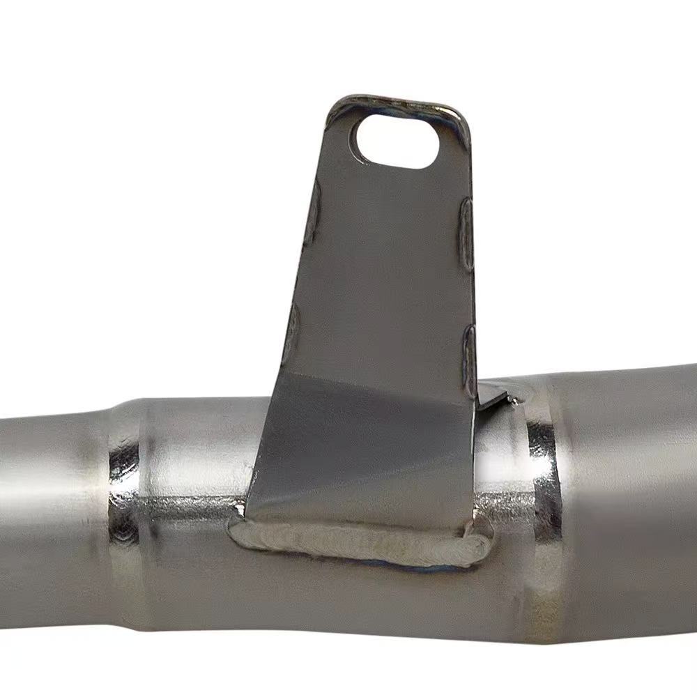 Suitable for motorcycle exhaust pipe modification, Honda CBR1000RRR titanium alloy front section connected to the original factory tail section, new model
