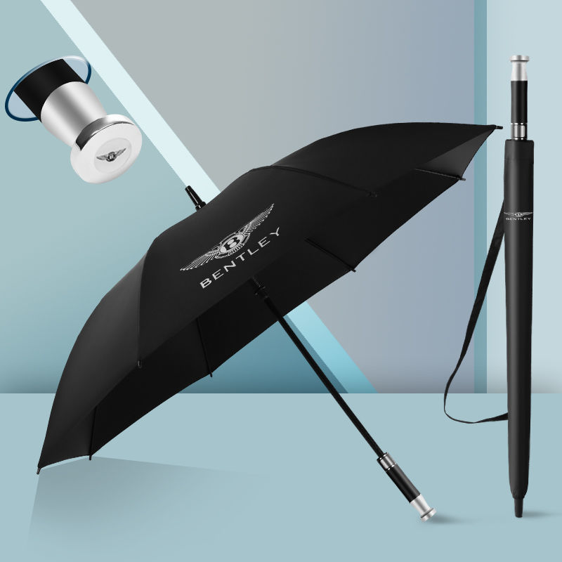 Rolls-Royce paraguas Mercedes-Benz BMW 4S tienda de paraguas logotipo de lujo largo mango paraguas de golf