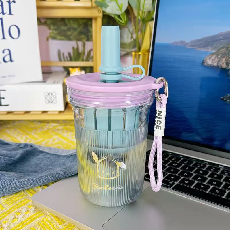 Nuevas tazas de agua, tazas de café para estudiantes, nuevos tipos de separación de té y agua, tazas de oficina de paja portátiles para estudiantes