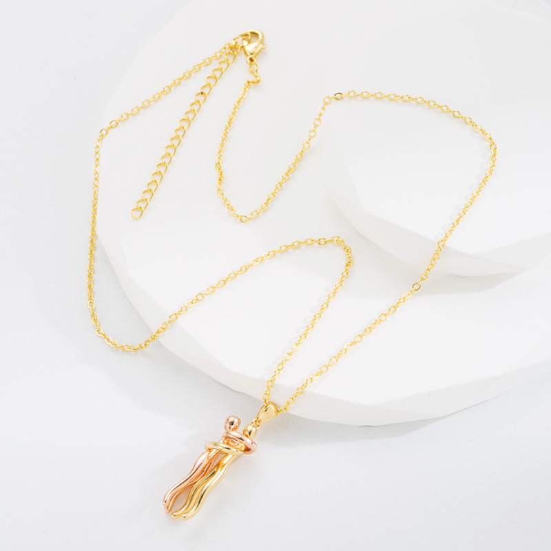 Fashion Human Copper Pendant Necklace Copper Necklaces