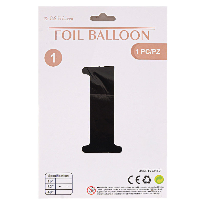 32 pulgadas Tarjeta de papel digital OPP globo de embalaje independiente fiesta de cumpleaños ambiente decorativo globo