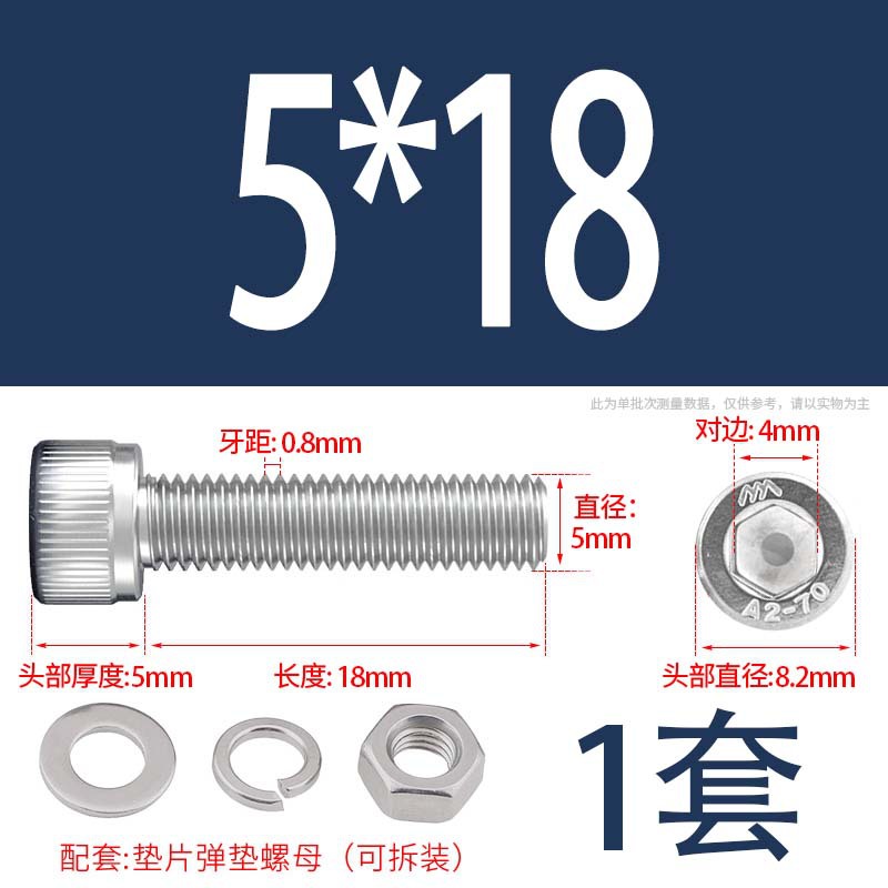 304 acero inoxidable hexagonal socket tuerca junta conjunto alargado cilindro cabeza taza perno tornillo