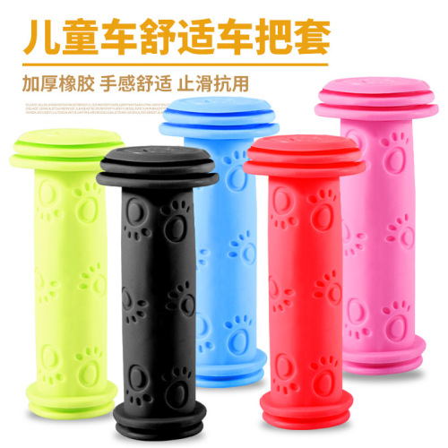 Children's bicycle handlebars, balance bikes, scooters, soft rubber handlebars, stroller grips, children's anti-slip handle accessories