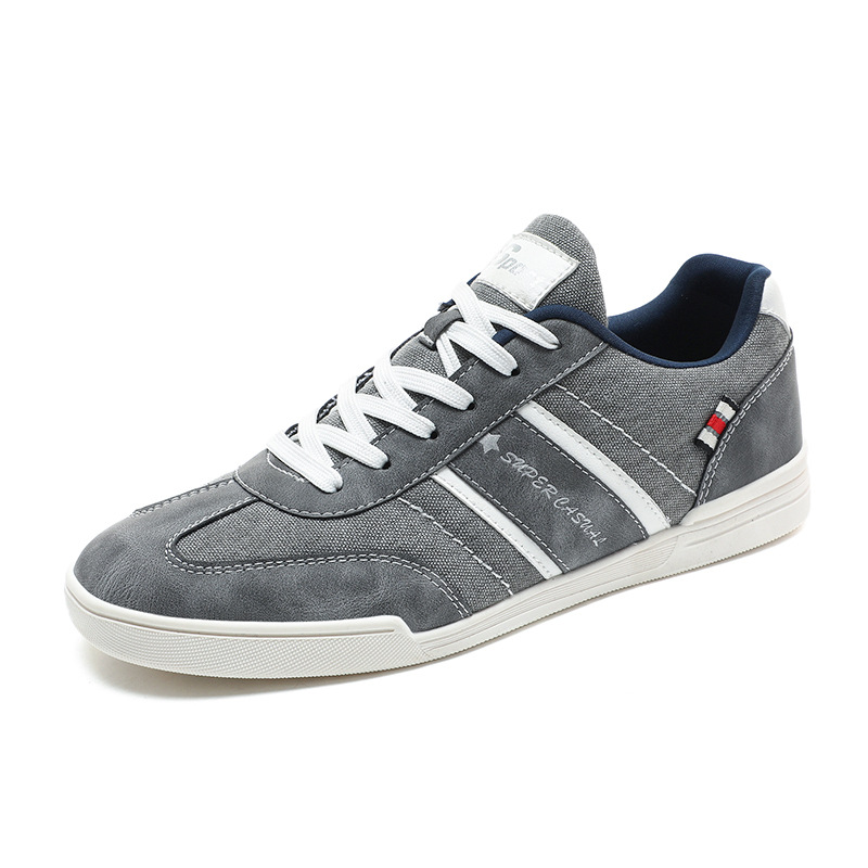 Otoño nuevo tipo de zapatos de hombre Agam jeans transpirables zapatos deportivos casuales de correa baja al aire libre zapatos de skate de hombre
