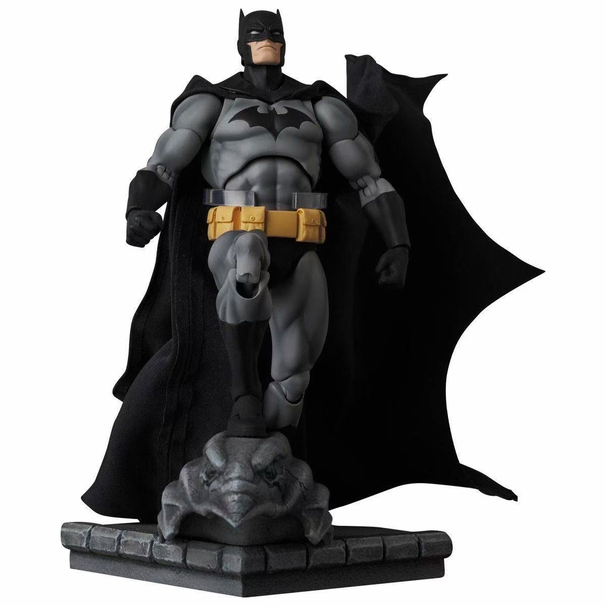 CT MAFEX 126 Batman Hush Black Actionfigur im Comic-Stil, Modell, Desktop-Ornament, Sammlerstück, Spielzeug, Fan-Geschenk zum Geburtstag, Feiertagsgeschenk – Detail 7