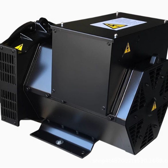 Generador diésel sin escobillas doméstico de pequeña escala para mares una sola máquina bola de corriente alterna 164 serie 6KW8KW10KW12KW