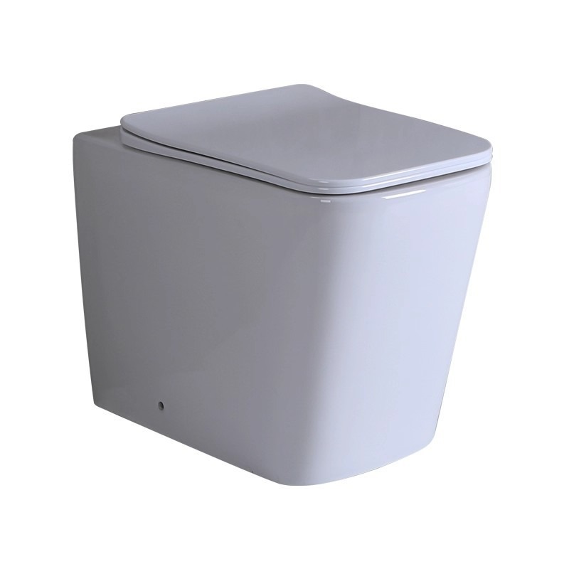 Inodoro de piso pared colgante de pared cerámica sin tanque de agua contra la pared fabricantes de inodoro colgado de pared
